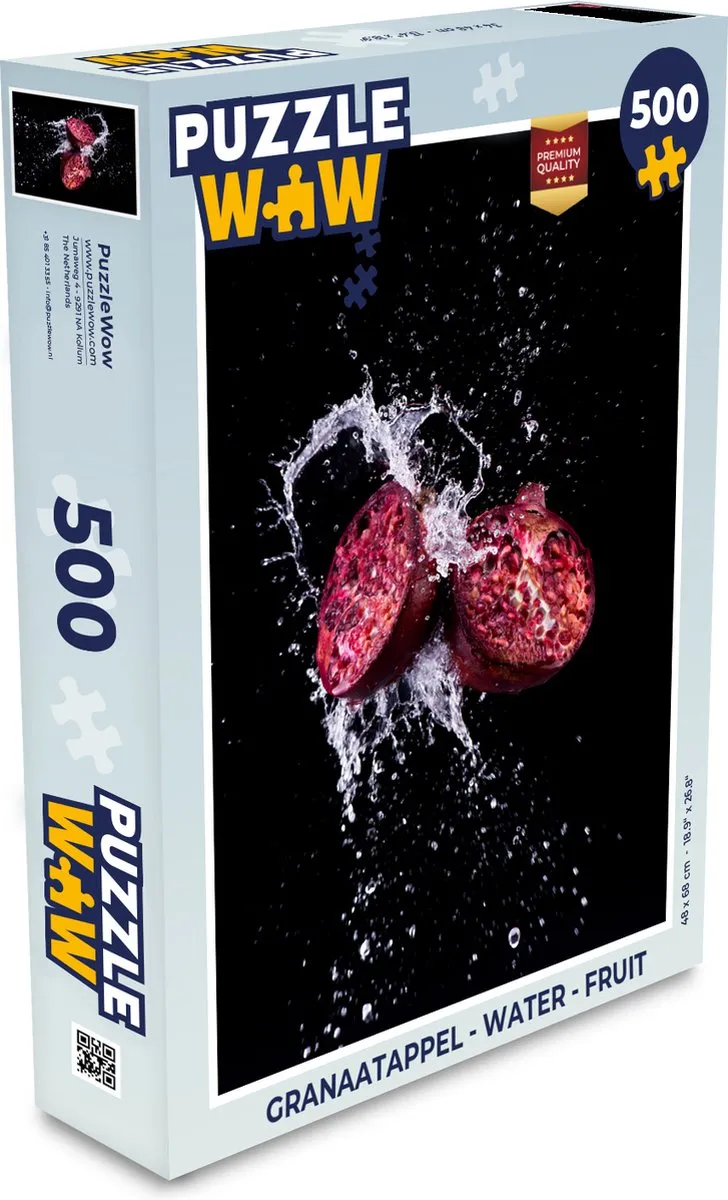 PuzzleWow Granaatappel Legpuzzel 500 Stuks