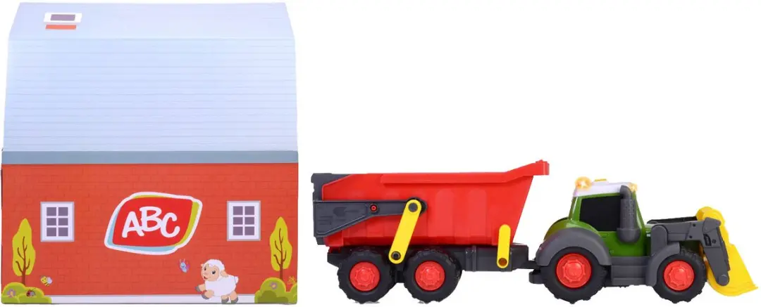 Dickie Toys ABC Fendti Farm Trailer 204119000 - Speelgoedvoertuig - Boerderij - afbeelding 6 van 6