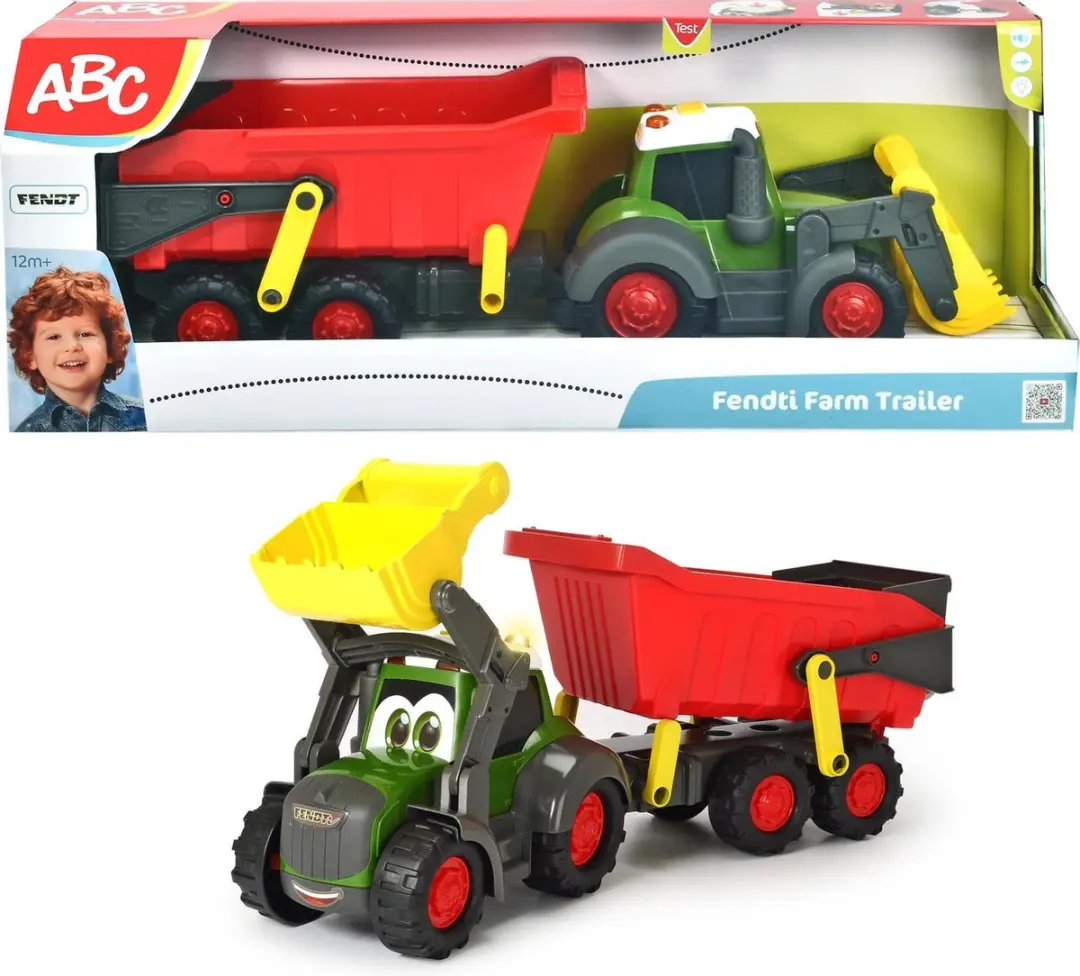 Dickie Toys ABC Fendti Farm Trailer 204119000