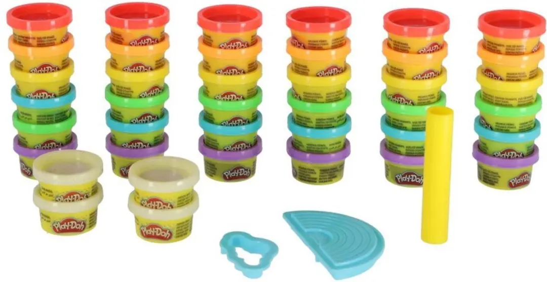Play-Doh Regenboog Klei - 40 Potjes - afbeelding 4 van 5