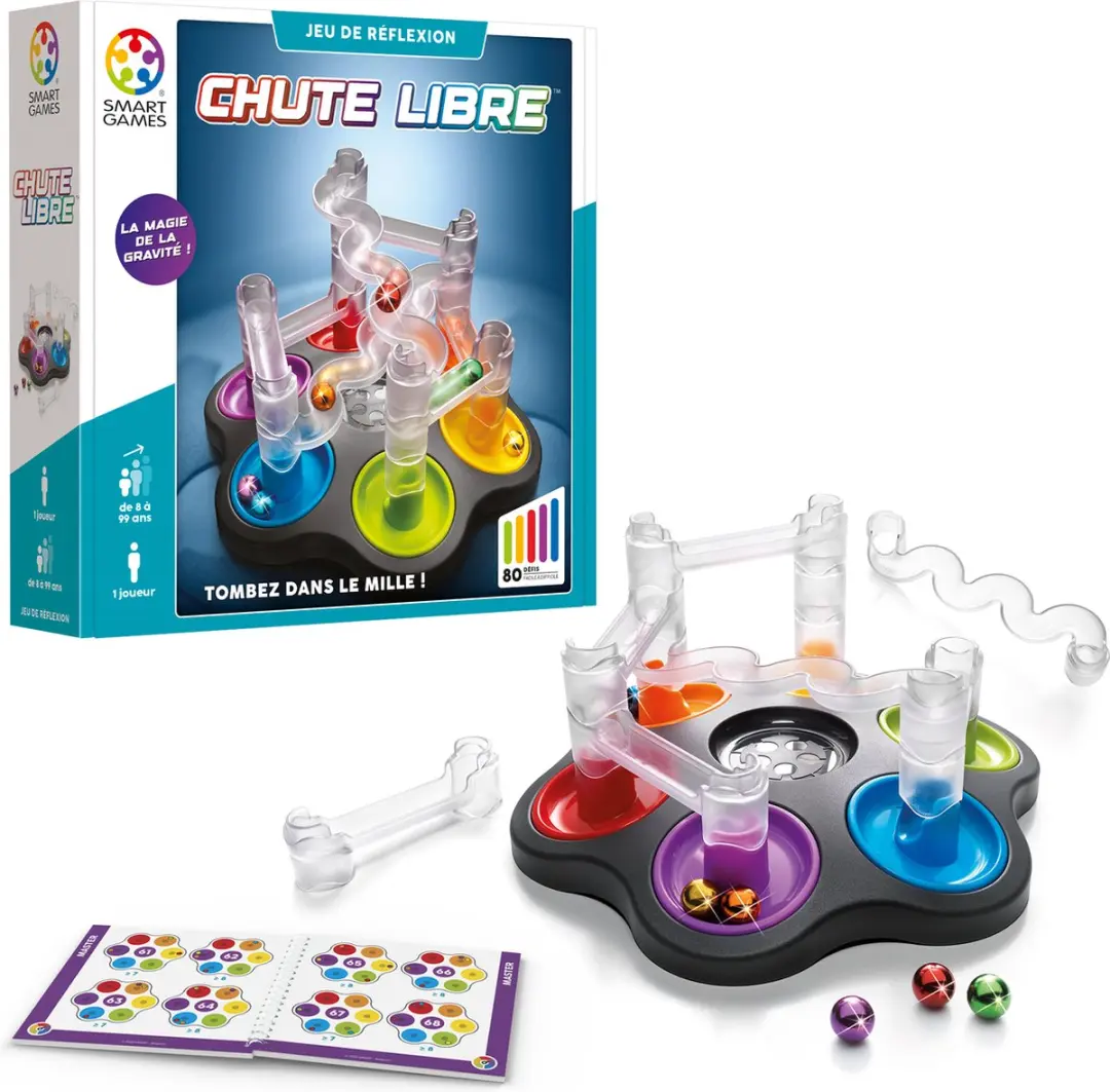 SmartGames Chute libre!, Speelgoedknikkerbaan, 8 jaar