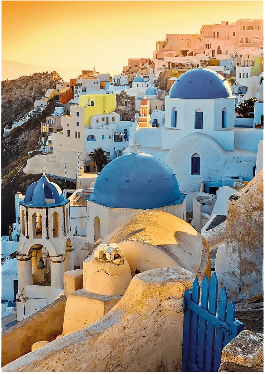 Trefl Santorini Oia Legpuzzel 1000 Stuks - Meerkleurig