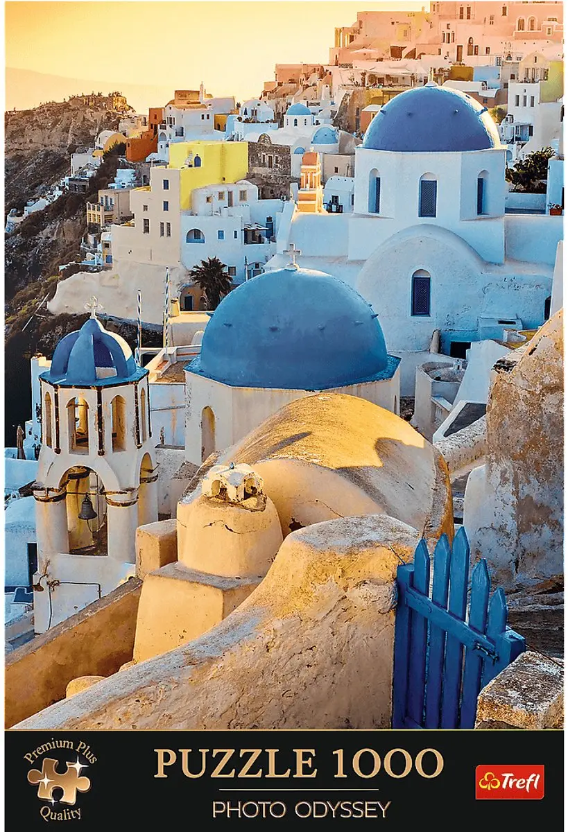 Trefl Santorini Oia Legpuzzel 1000 Stuks - Meerkleurig