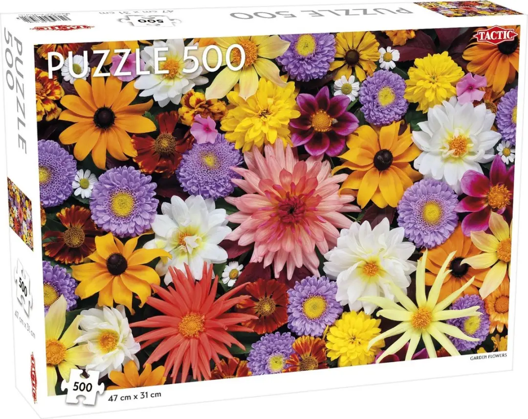 Tactic Garden Flowers Puzzel 500 Stuks
