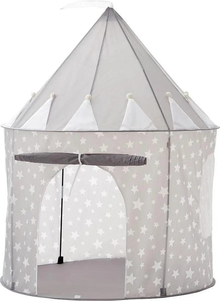Speeltent Ster grijs nieuw 130 x 100 cm