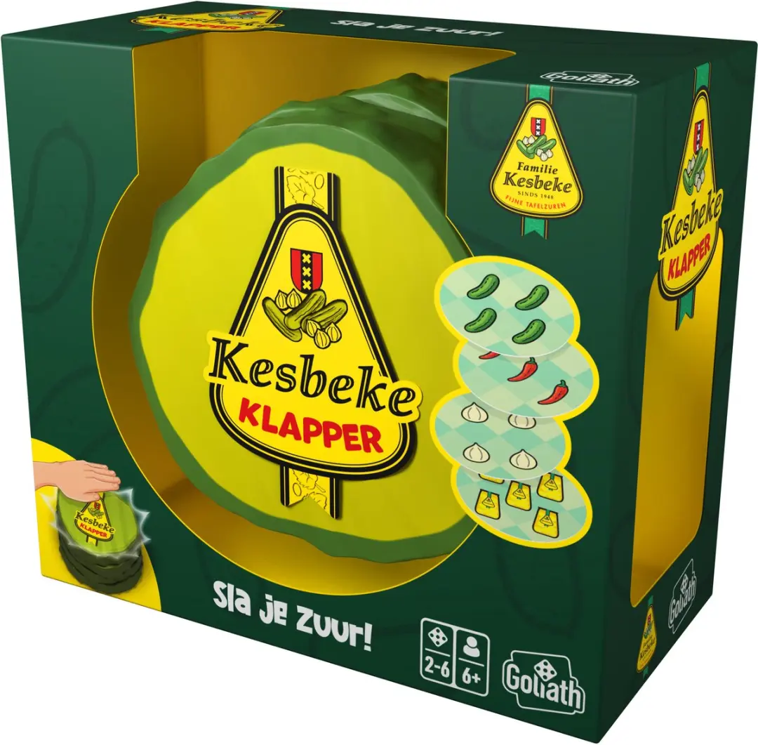 Goliath Kesbeke Klapper Kaartspel - Actiespel - 2-6 Spelers
