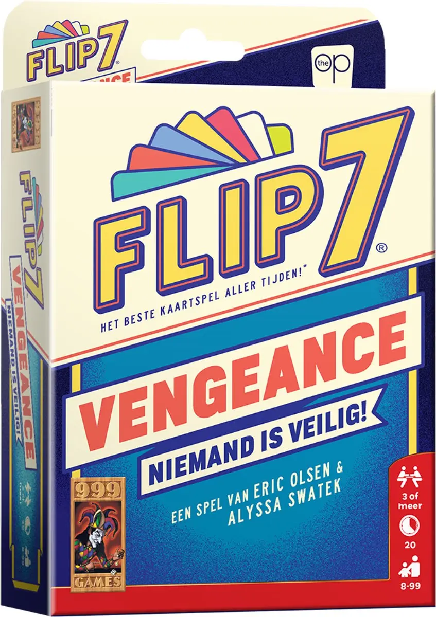 999 Games Flip 7 Vengeance Kaartspel 999-FIP03