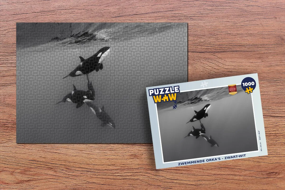 PuzzleWow Orka Legpuzzel 1000 Stuks - Multicolor