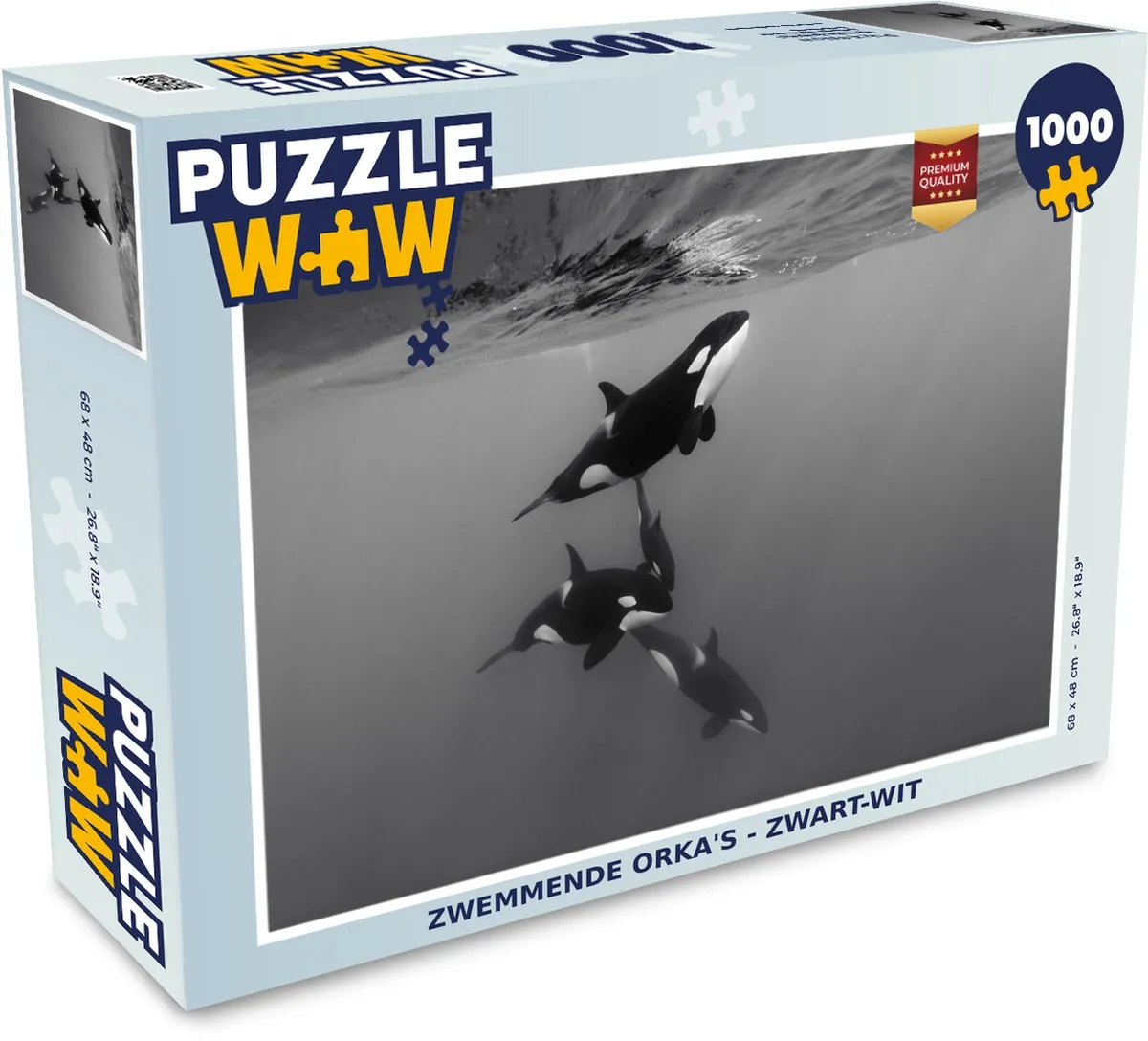 PuzzleWow Orka Legpuzzel 1000 Stuks