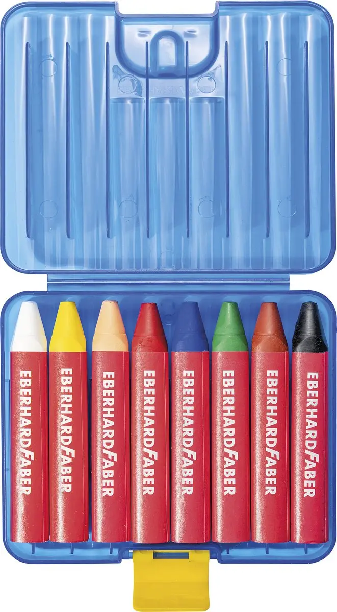 Eberhard Faber Winner Waskrijt 8 Stuks - Assorti - afbeelding 2 van 5