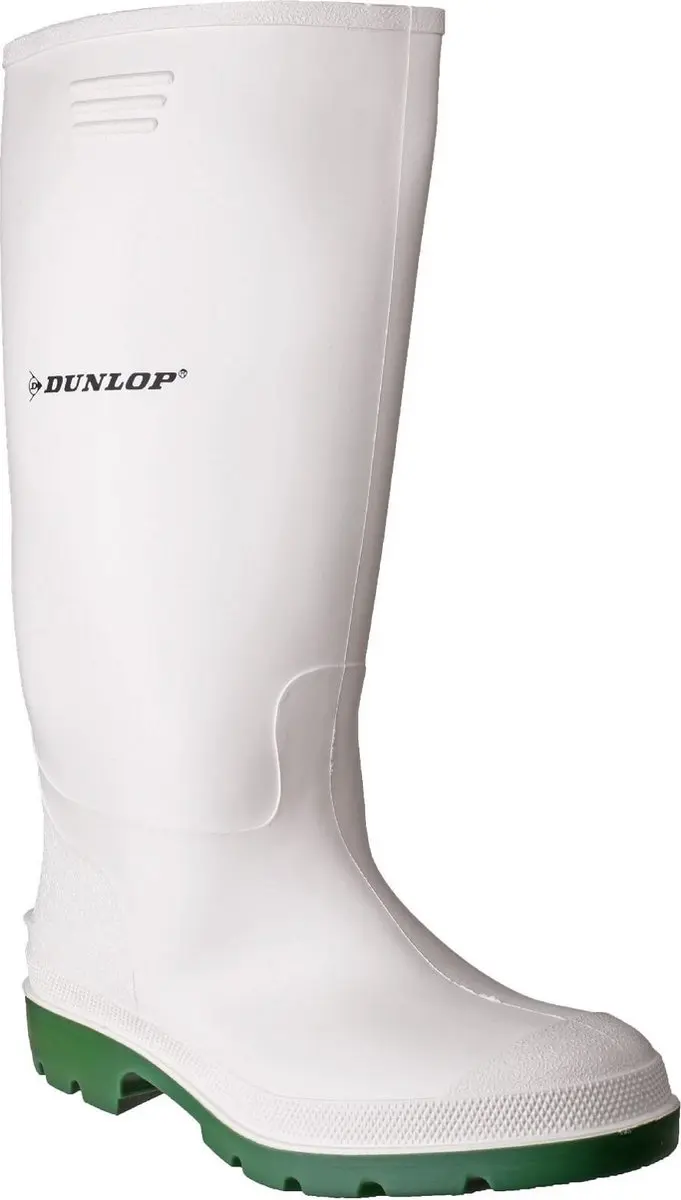 Dunlop PVC Laars 380BV Pricemaster wit