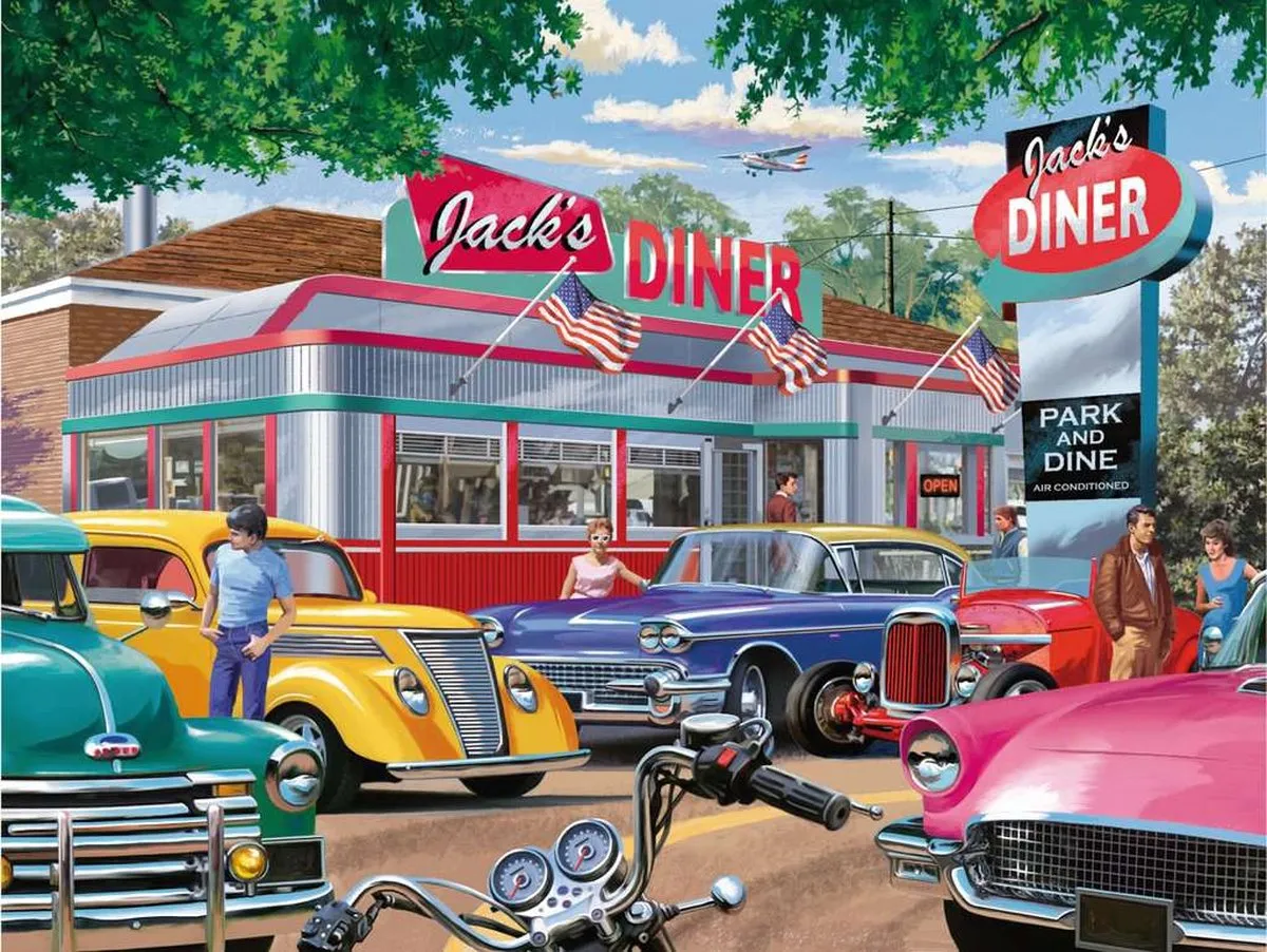 Ravensburger Meet You at Jack's Legpuzzel 750 Stuks - Voertuigen