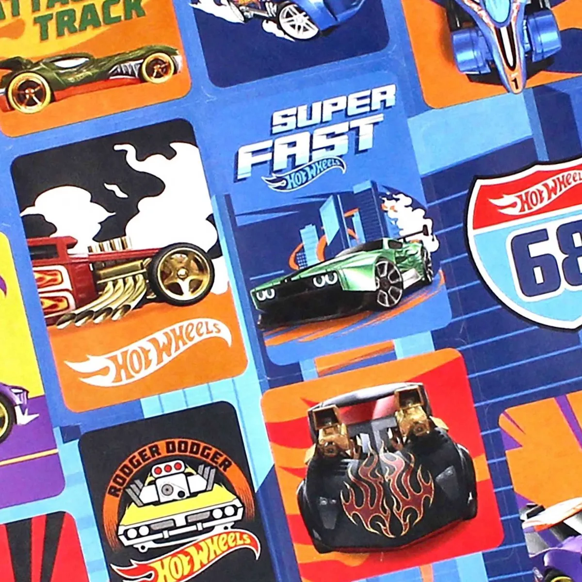 Hot Wheels Stickers Auto's - 3 Blisters - afbeelding 3 van 6