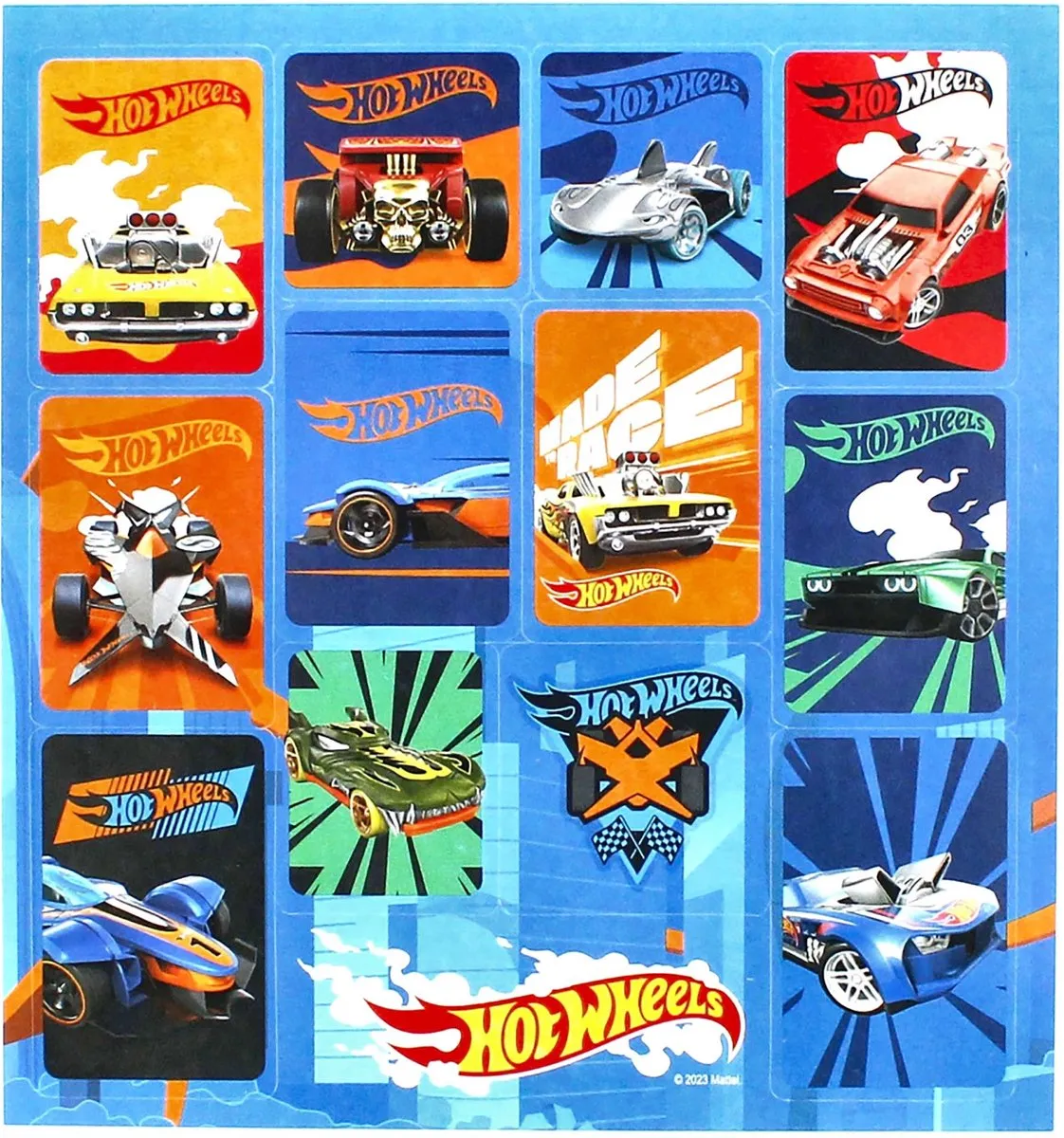 Hot Wheels Stickers Auto's - 3 Blisters - afbeelding 2 van 6