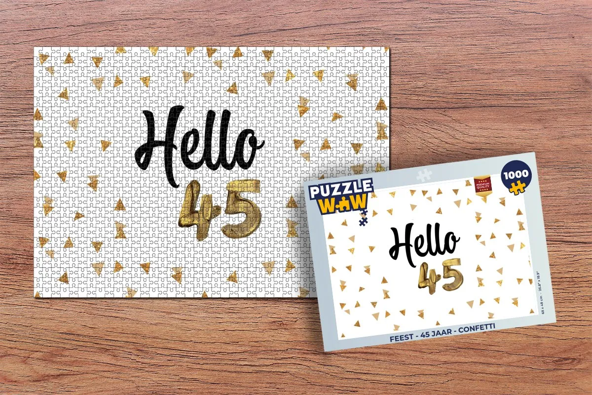 PuzzleWow Legpuzzel 1000 Stuks - Multicolor