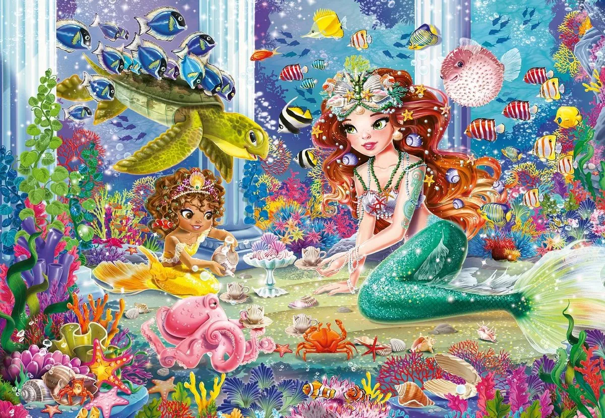Ravensburger Betoverende Zeemeerminnen Puzzel 24 Stuks - Multicolor