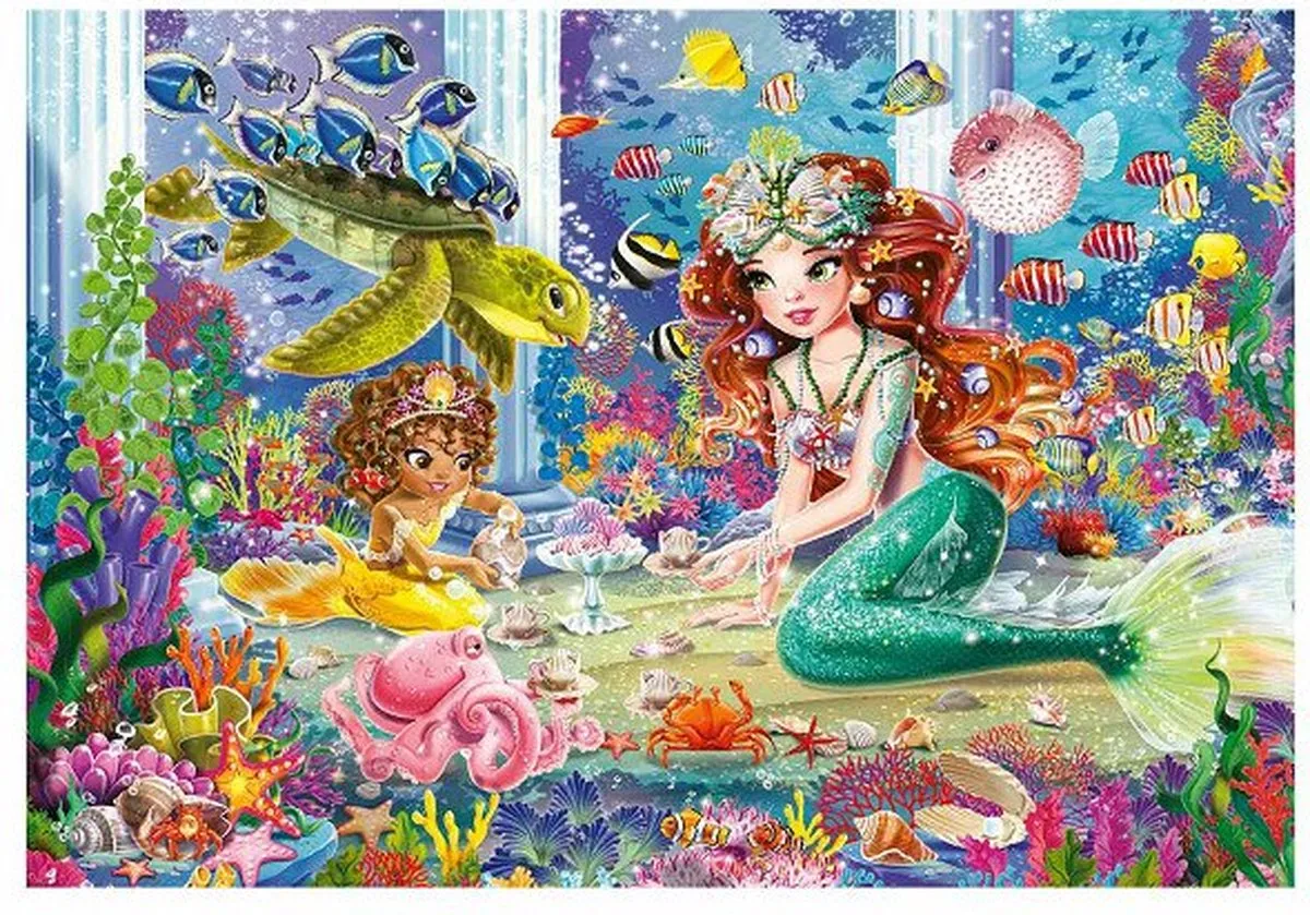 Ravensburger Betoverende Zeemeerminnen Puzzel 24 Stuks - Multicolor