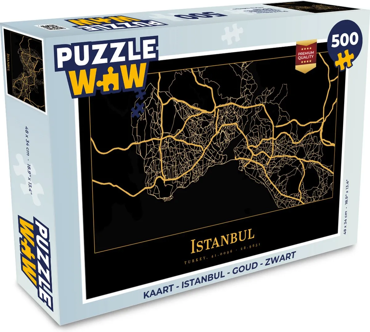 PuzzleWow Istanbul Legpuzzel 500 Stuks