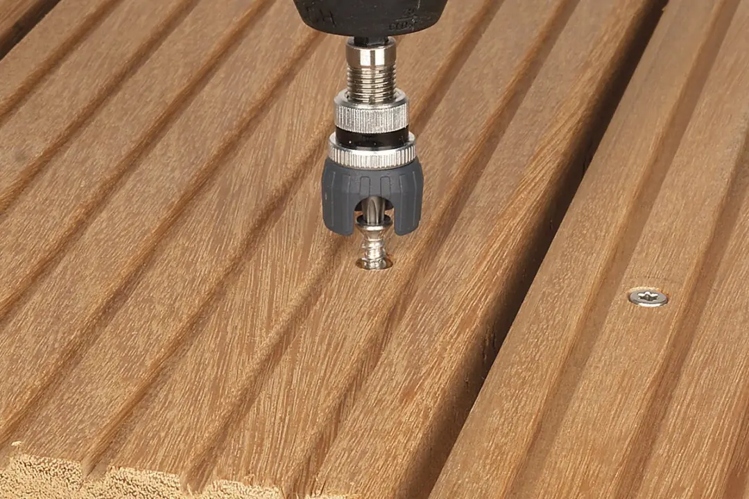 Wolfcraft Vlonderbevestiging TX25 Bit - Zwart/Zilver - afbeelding 3 van 5