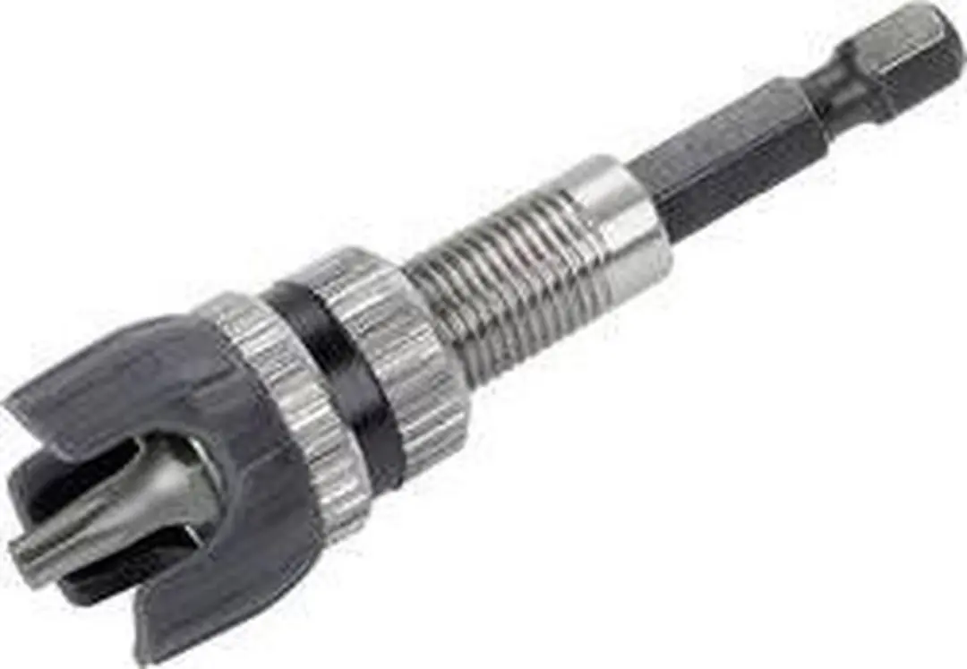Wolfcraft Vlonderbevestiging TX25 Bit - Zwart/Zilver - afbeelding 2 van 5