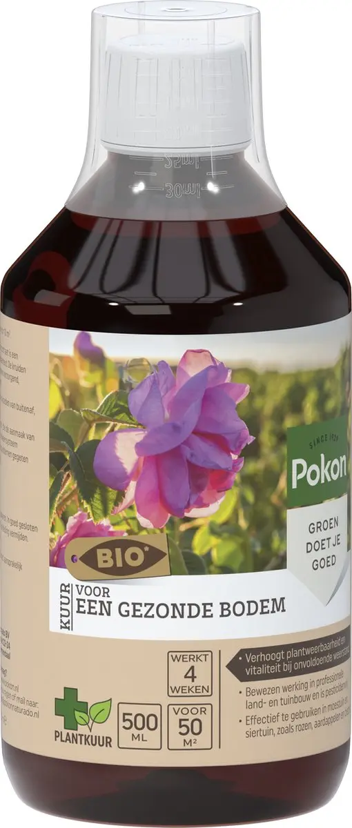 Pokon Bio Kuur Bodemverbeteraar 500ml - o.a. moestuin/siertuin - afbeelding 2 van 6