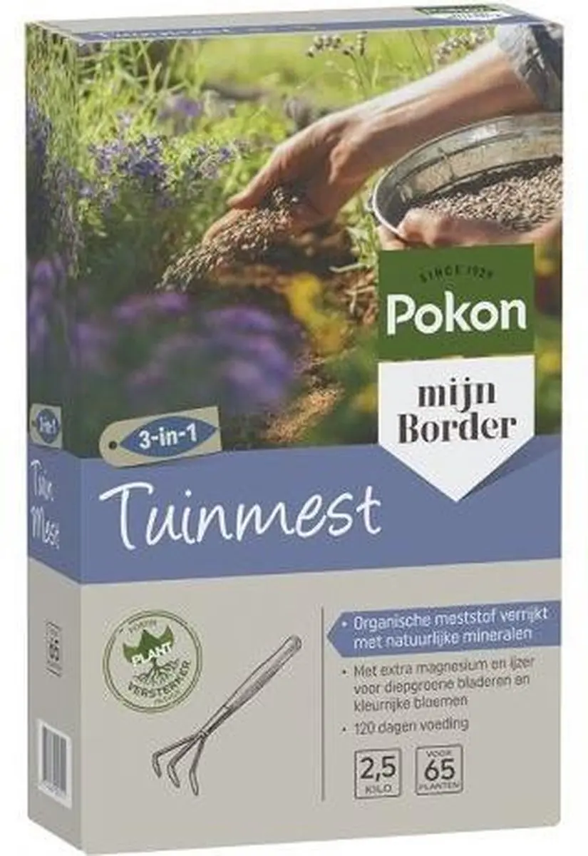 Pokon Tuinmest 3-in-1 2,5kg - afbeelding 2 van 3