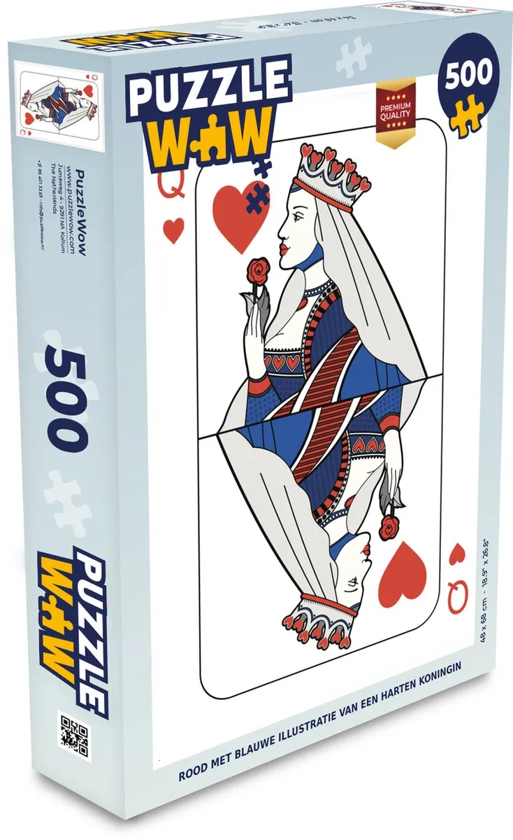PuzzleWow Legpuzzel 500 Stuks