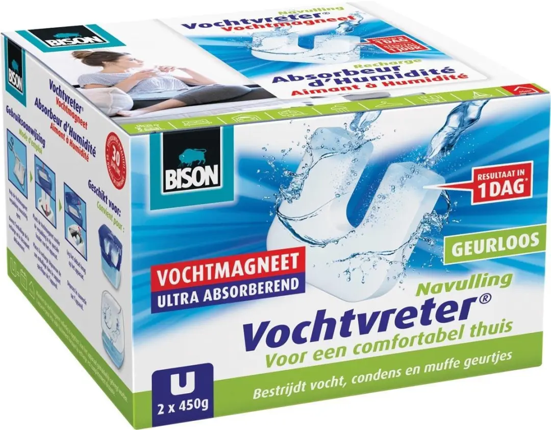 Bison Vochtmagneet Navulling