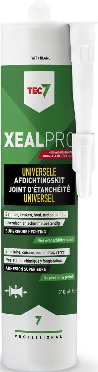 Tec7 XealPro Afdichtingskit 310ml