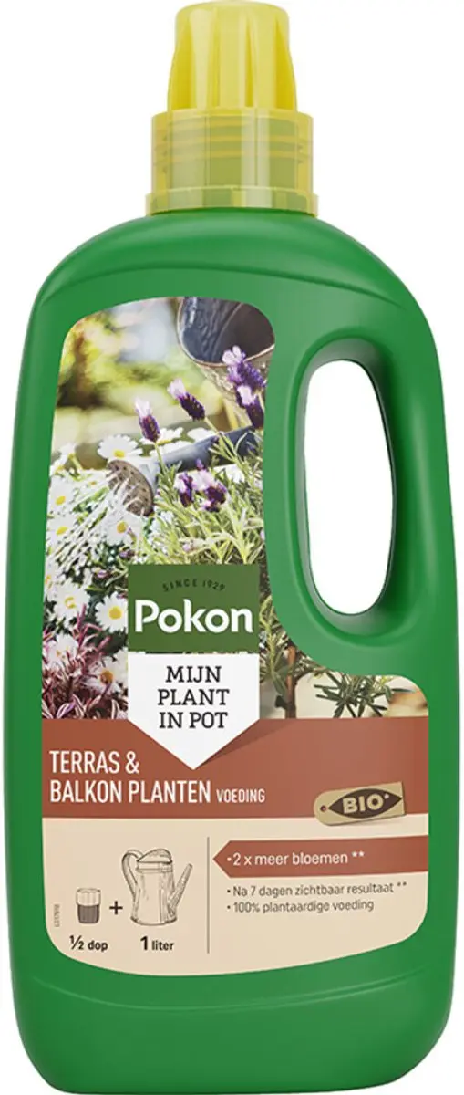 Pokon Bio Terras & Balkonplanten Voeding 1L