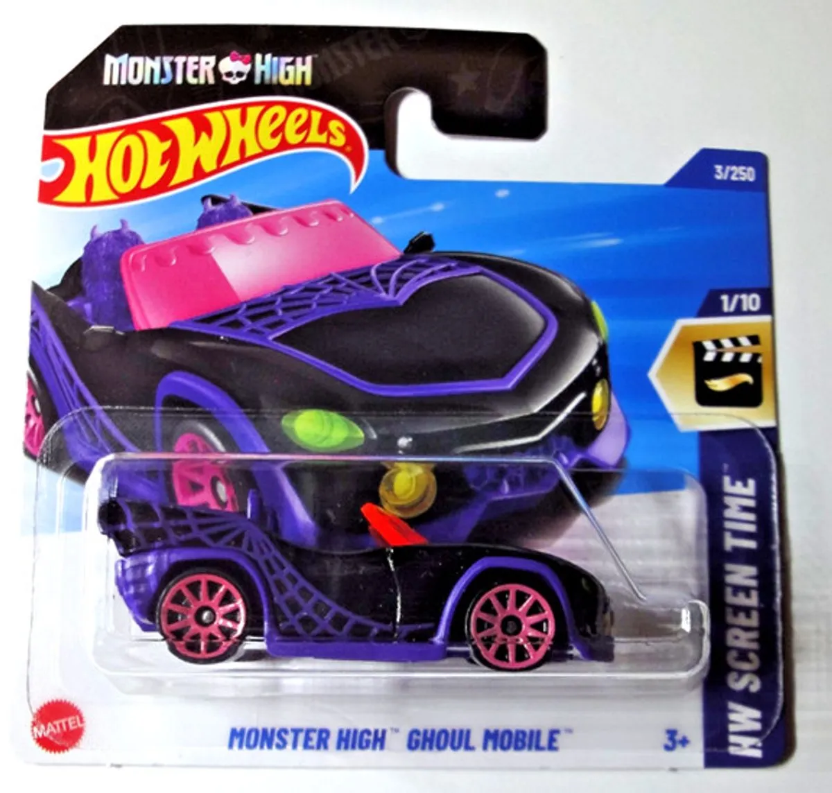Hot Wheels Monster High Ghoul Mobile 21A