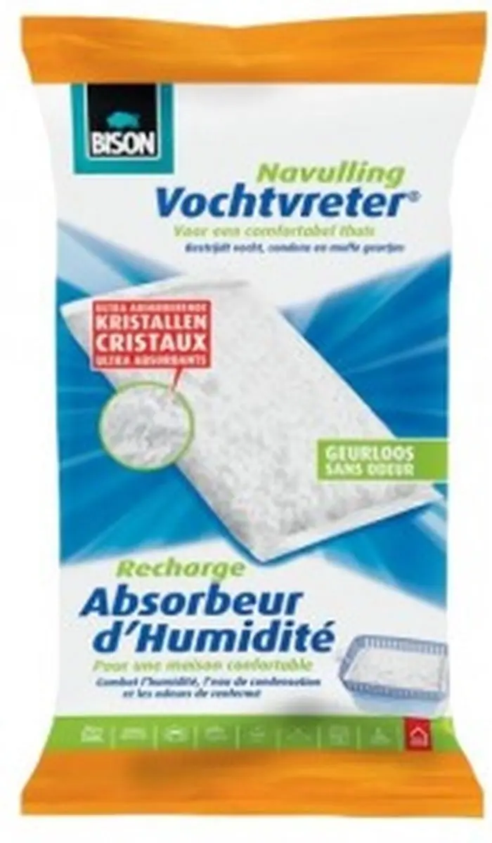 Bison Vochtvreter Navulzak Neutraal 1kg - afbeelding 6 van 6