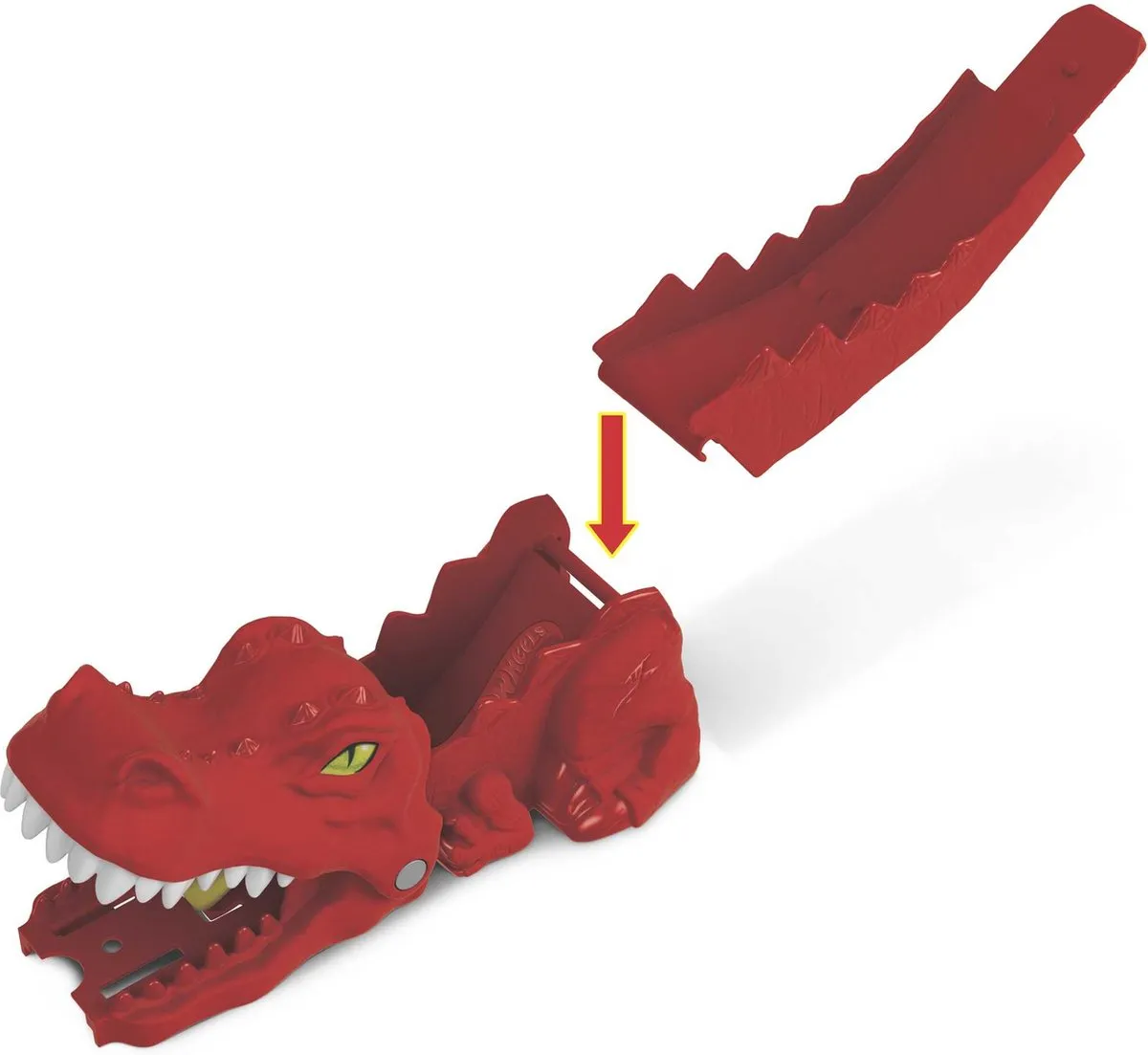Hot Wheels Shark Launcher Speelfigurenset - Blauw