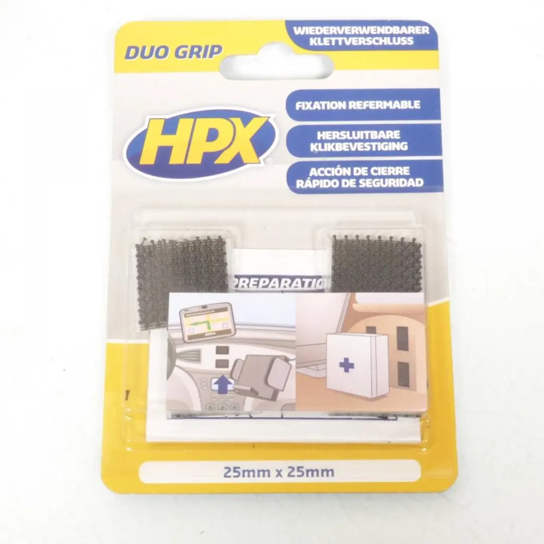 HPX Duogrip Klikbevestiging Pads 25mm - 14 Stuks