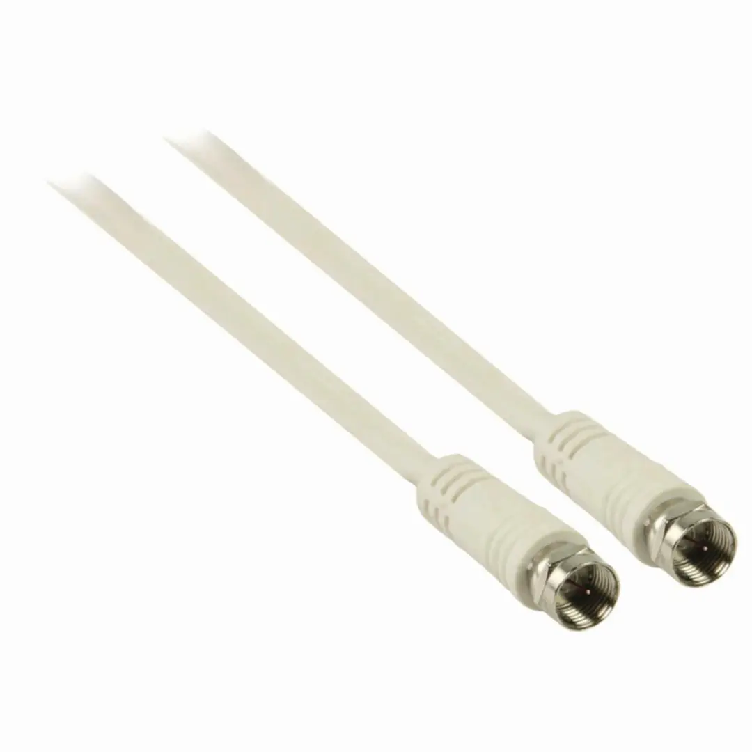 Nedis CSGL41000WT50 Satellietkabel F-Male - 5m - Wit - afbeelding 6 van 6