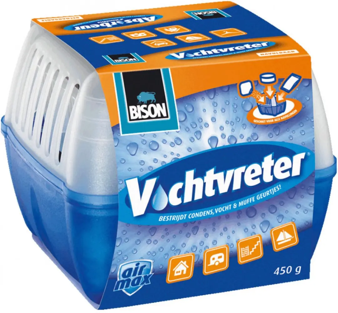 Bison Vochtvreter Original 450g - Wit - afbeelding 5 van 5