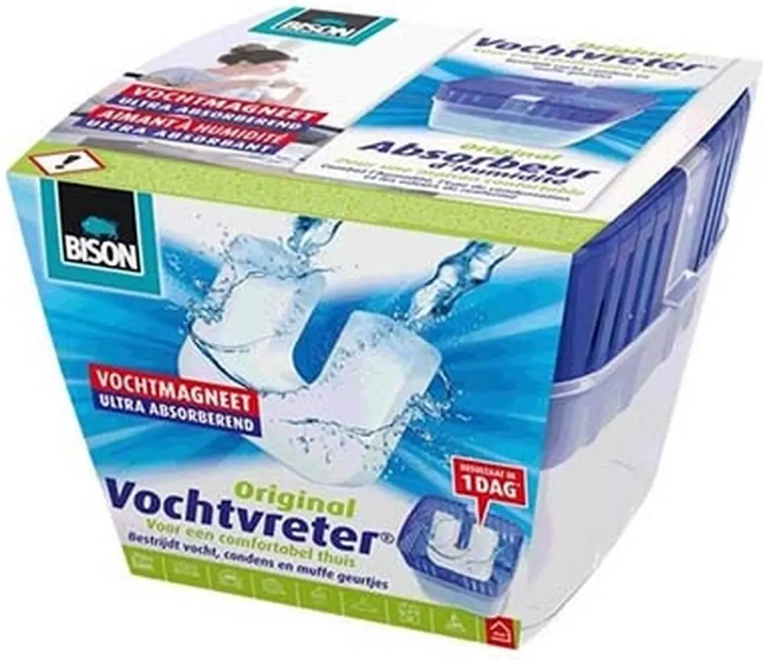 Bison Vochtvreter Original 450g - Wit - afbeelding 2 van 5