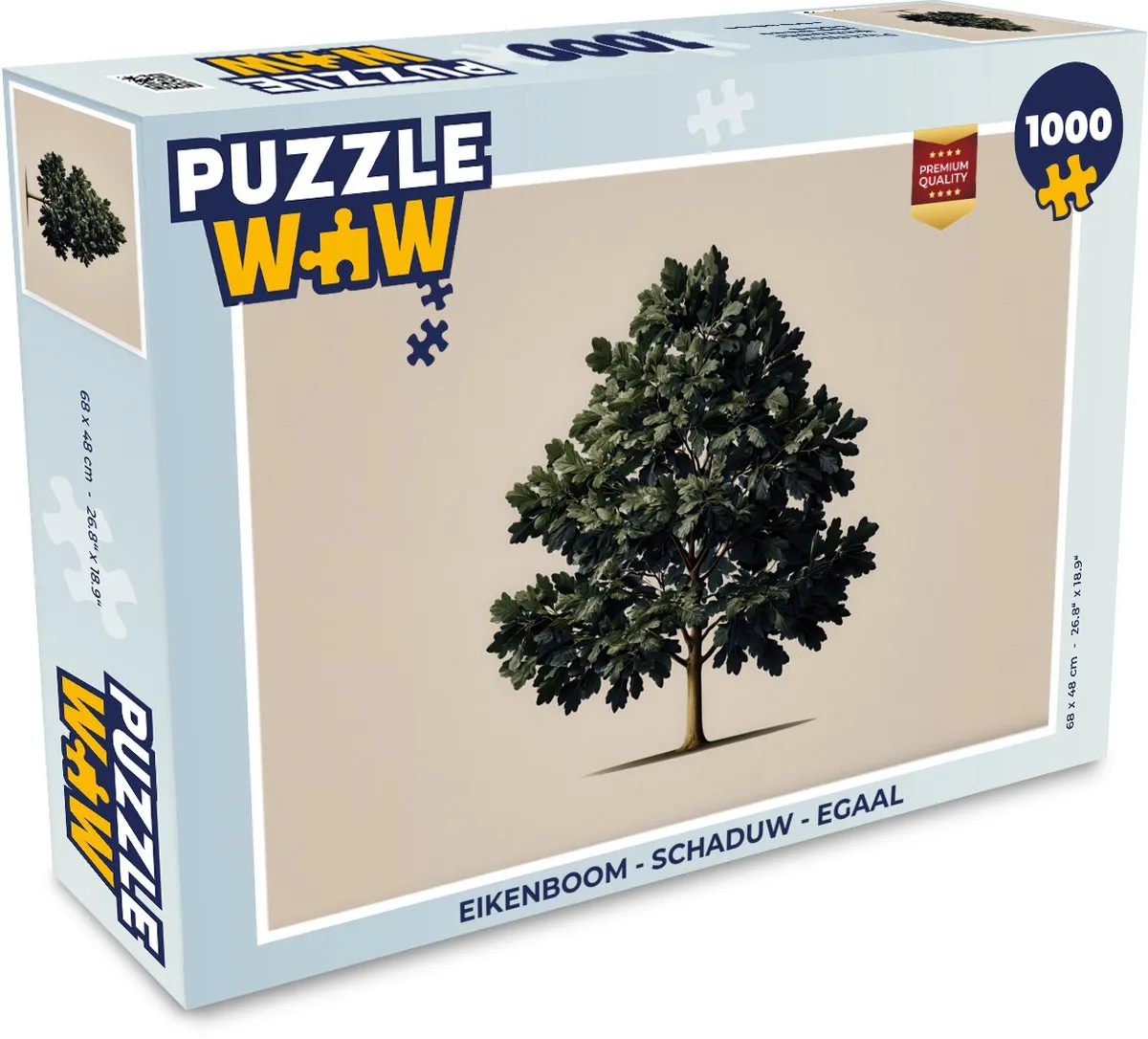PuzzleWow Legpuzzel Eikenboom 1000 Stuks