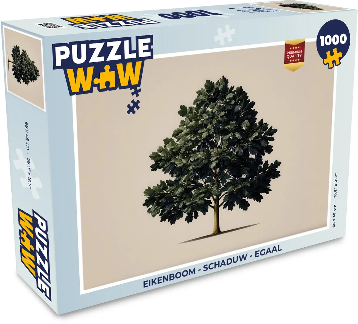 PuzzleWow Legpuzzel Eikenboom 1000 Stuks