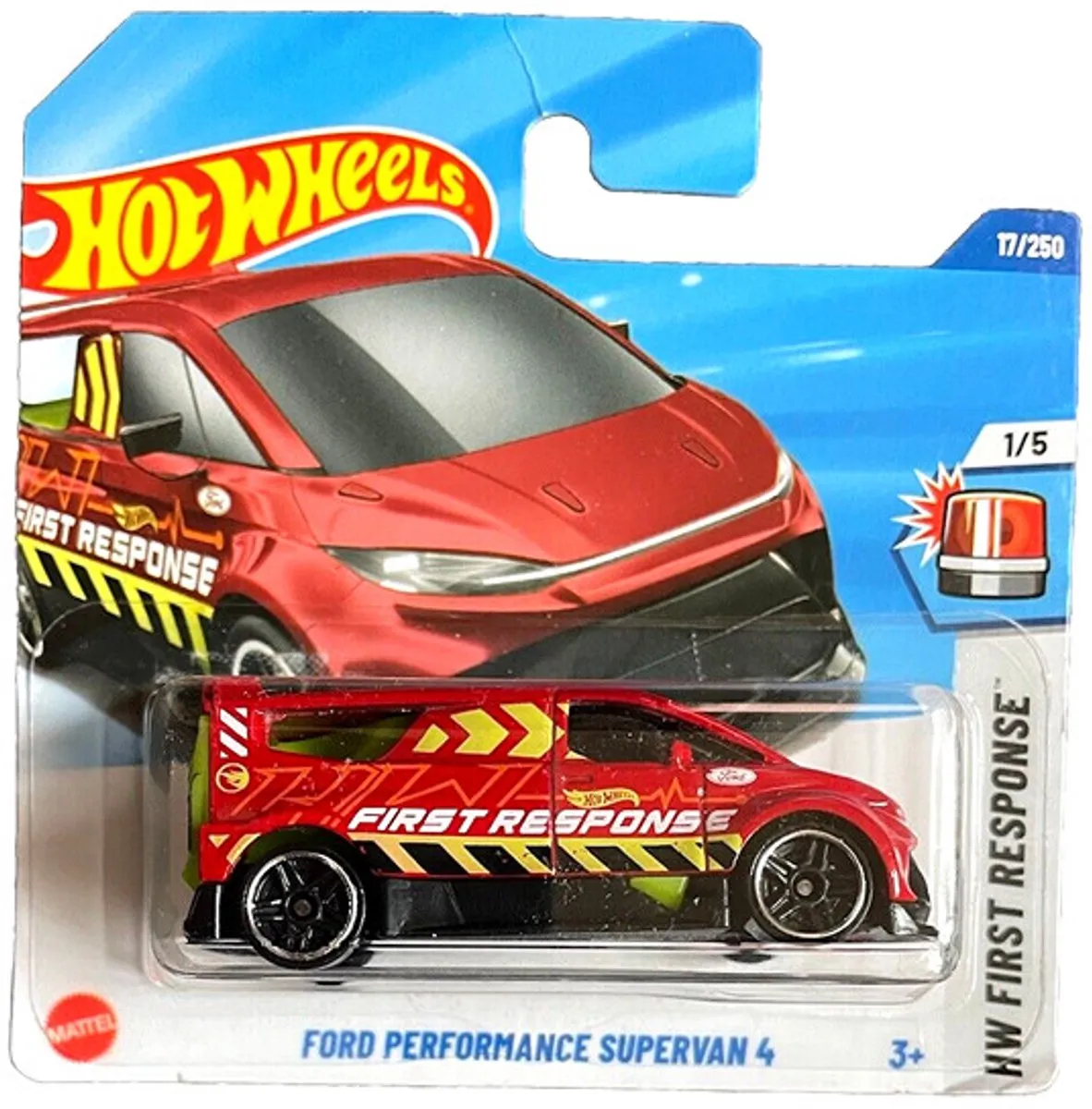 Hot Wheels Ford Performance Supervan 4 Bus 1:64