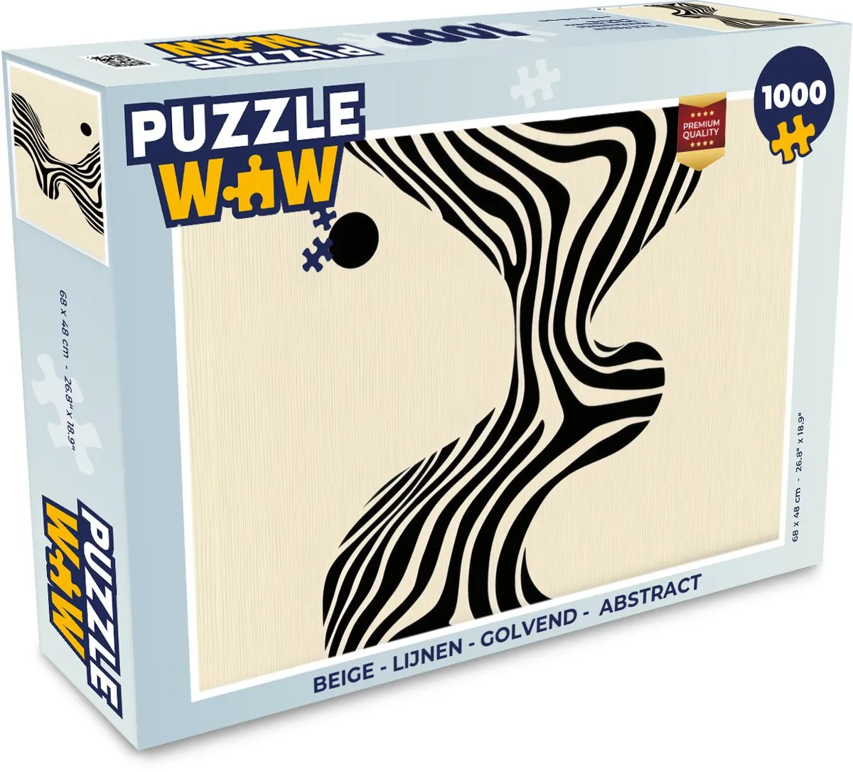 PuzzleWow Legpuzzel 1000 Stuks