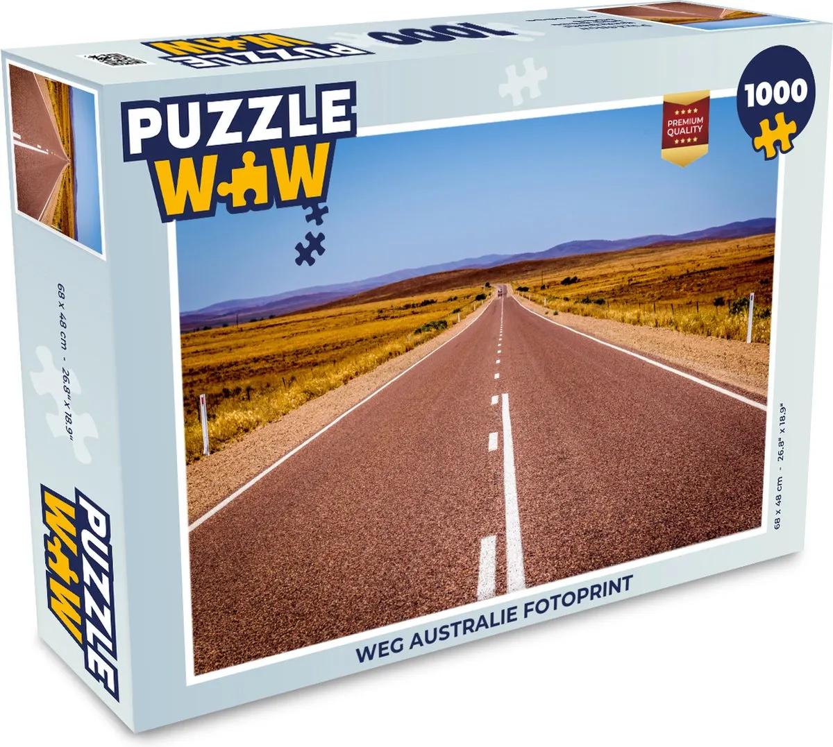 PuzzleWow Australië Fotoprint Legpuzzel 1000 Stuks