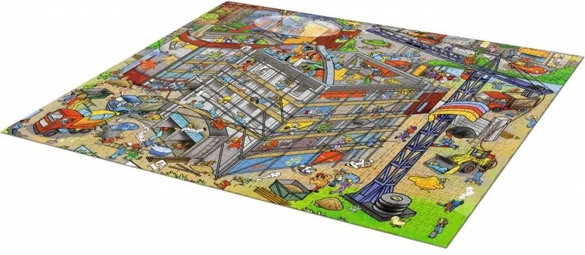 Goliath That's Life 1000 Puzzels Constructieplaats - 1000 Stuks - Groen