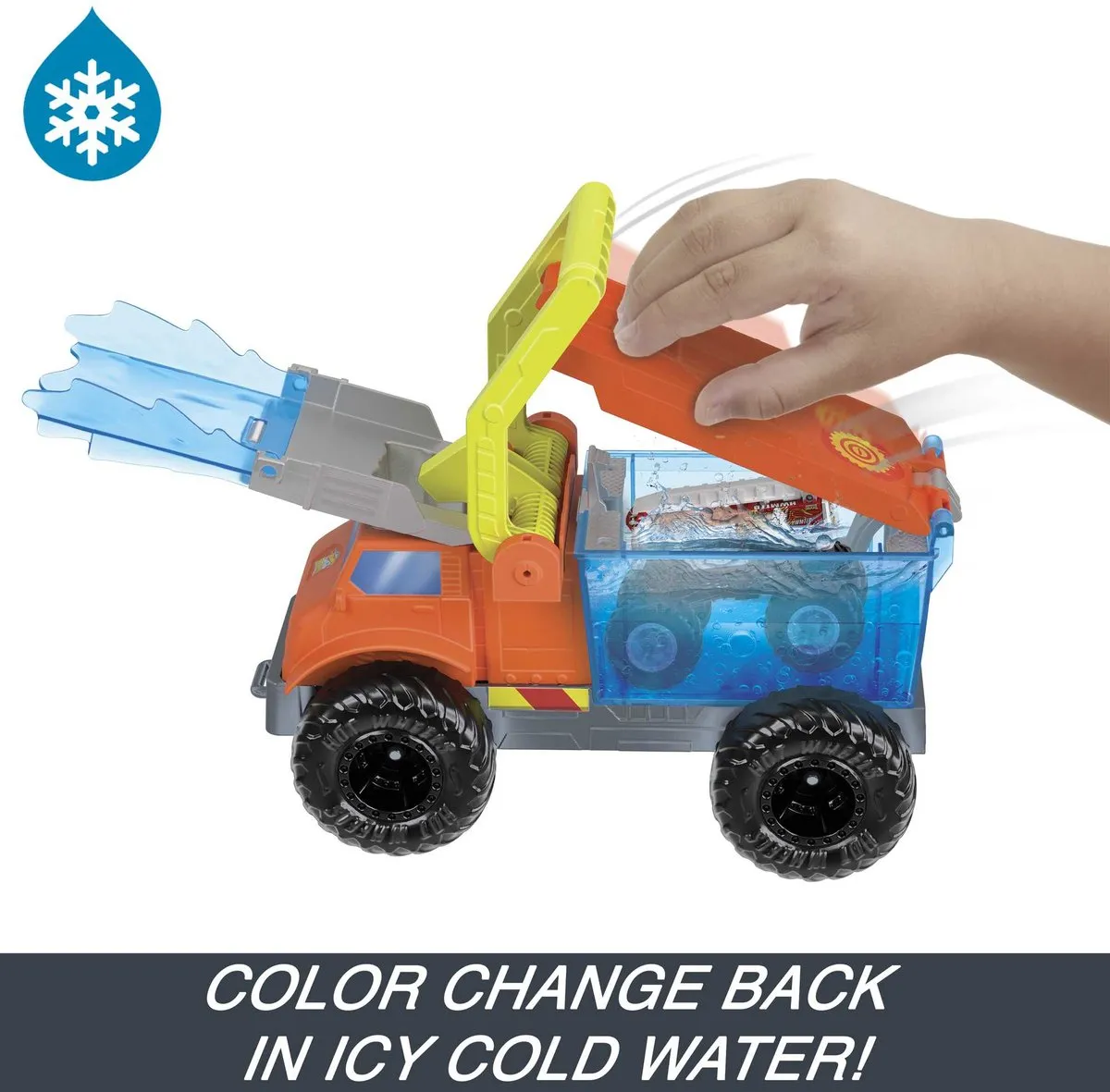 Hot Wheels Monstertrucks Arenabeukers Color Shifters 5 Alarm Redding HPN73