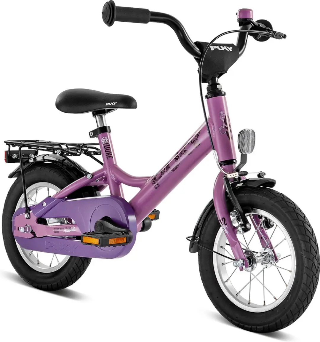 Puky Youke 12 Alu Kinderfiets - 1 Versnelling - Paars - afbeelding 2 van 3