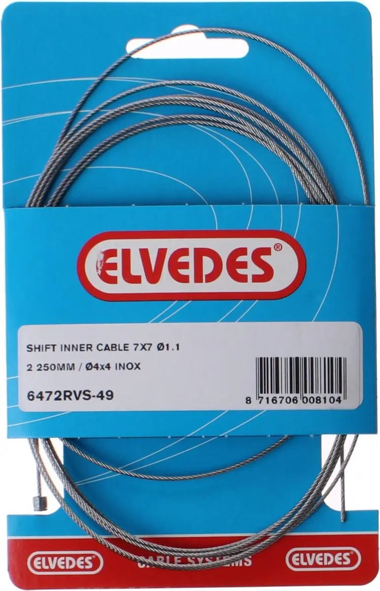 Elvedes Derailleur Binnenkabel 7x7 1,1mm