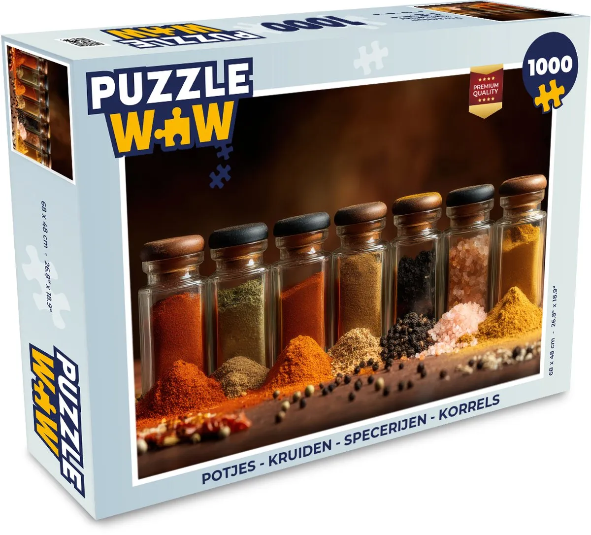PuzzleWow Kruiden & Specerijen Legpuzzel 1000 Stuks - MPN 8721374593197
