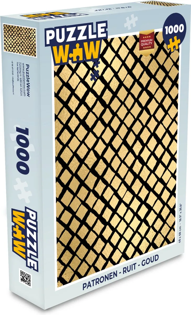 PuzzleWow Legpuzzel 1000 Stukjes