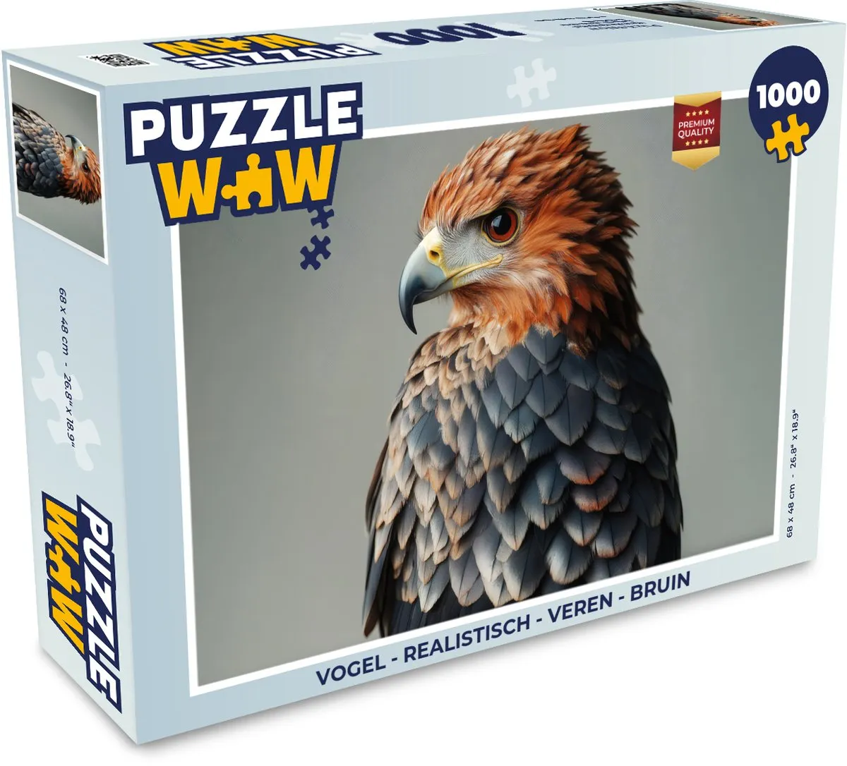 PuzzleWow Vogel Legpuzzel 1000 Stuks