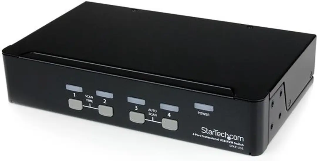 4 port Professional USB KVM Switch
